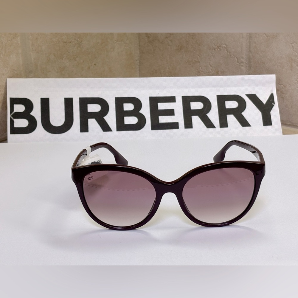 New Burberry BE4365 3979/8H Betty Bordeaux Sunglasses